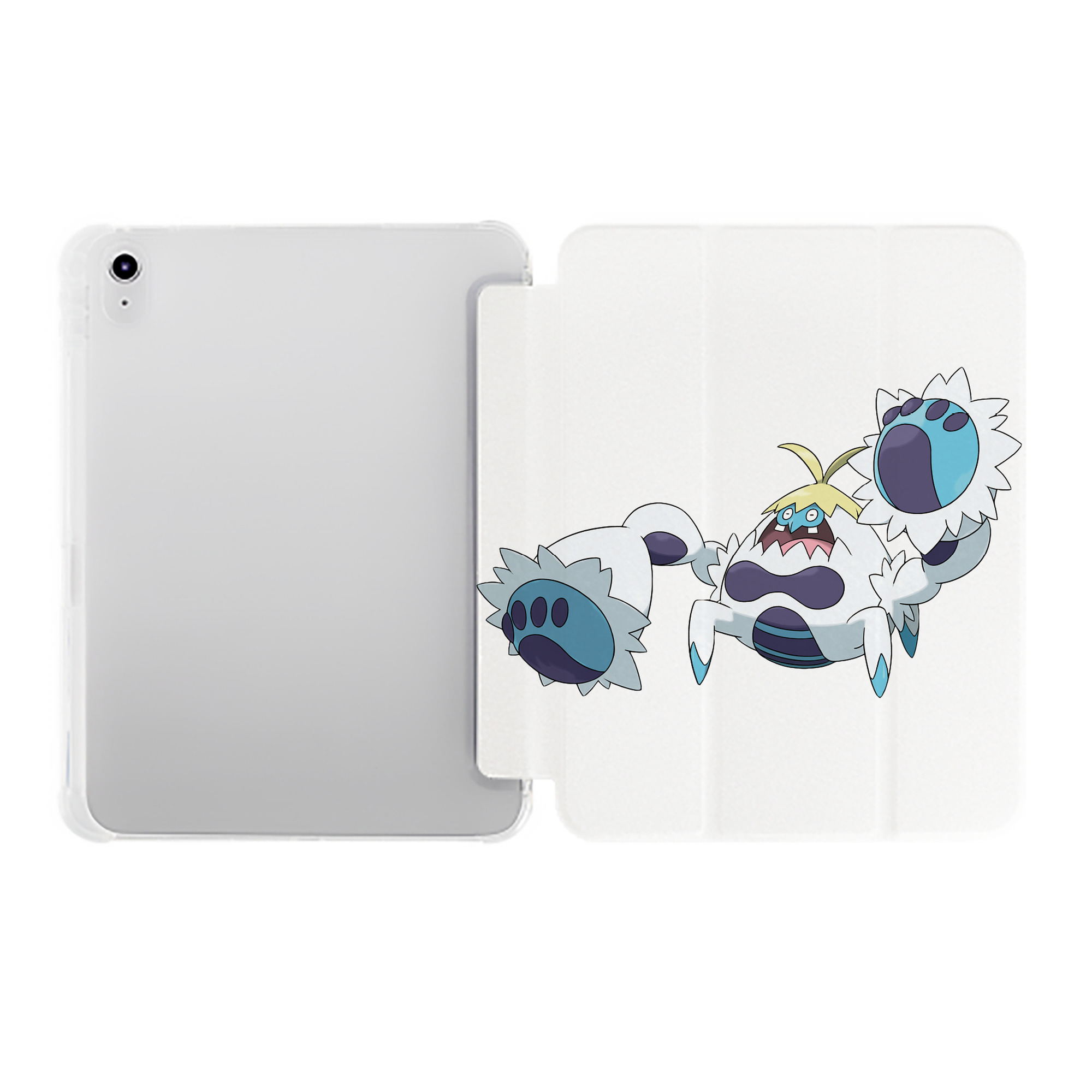 （画像用） ポケットモンスター Pokémon IPad ケース ペン収納付き 三つ折りスタンド PUレザー×シリコン 対応機種9.5/10.5/10.9インチ